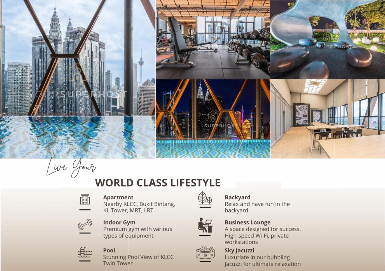Scarletz Suites Near Klcc By Yoursuperhost Kuala Lumpur Zewnętrze zdjęcie